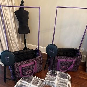 Dream Duffle Travel Costume Roller Luggage Suitcase Garment Bag